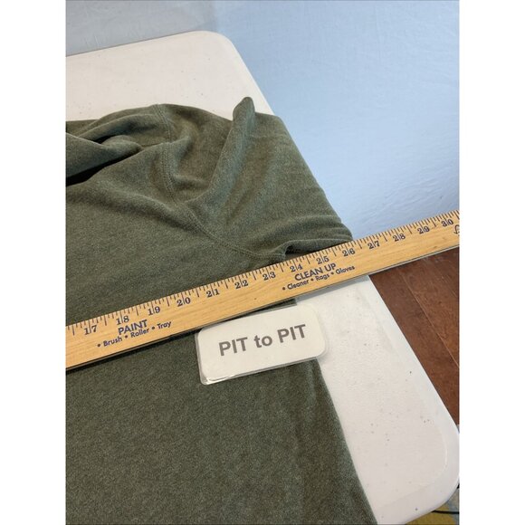 J Crew Shirt Men's Cotton Sueded Jersey 1/4 Zip Long Sleeve Collared Pullover L - Picture 7 of 11